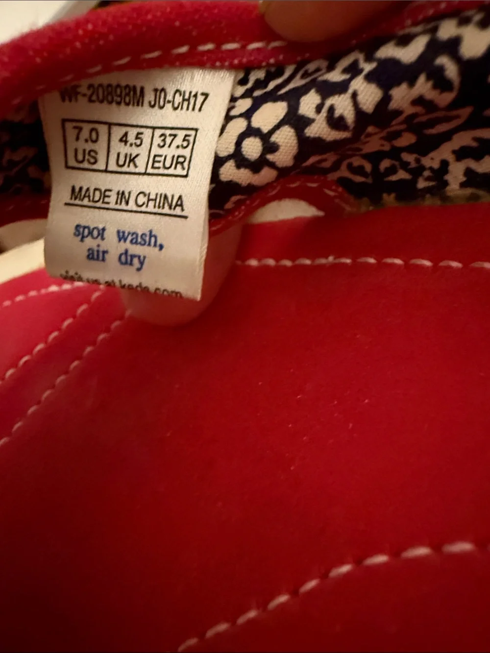 Keds bright pink